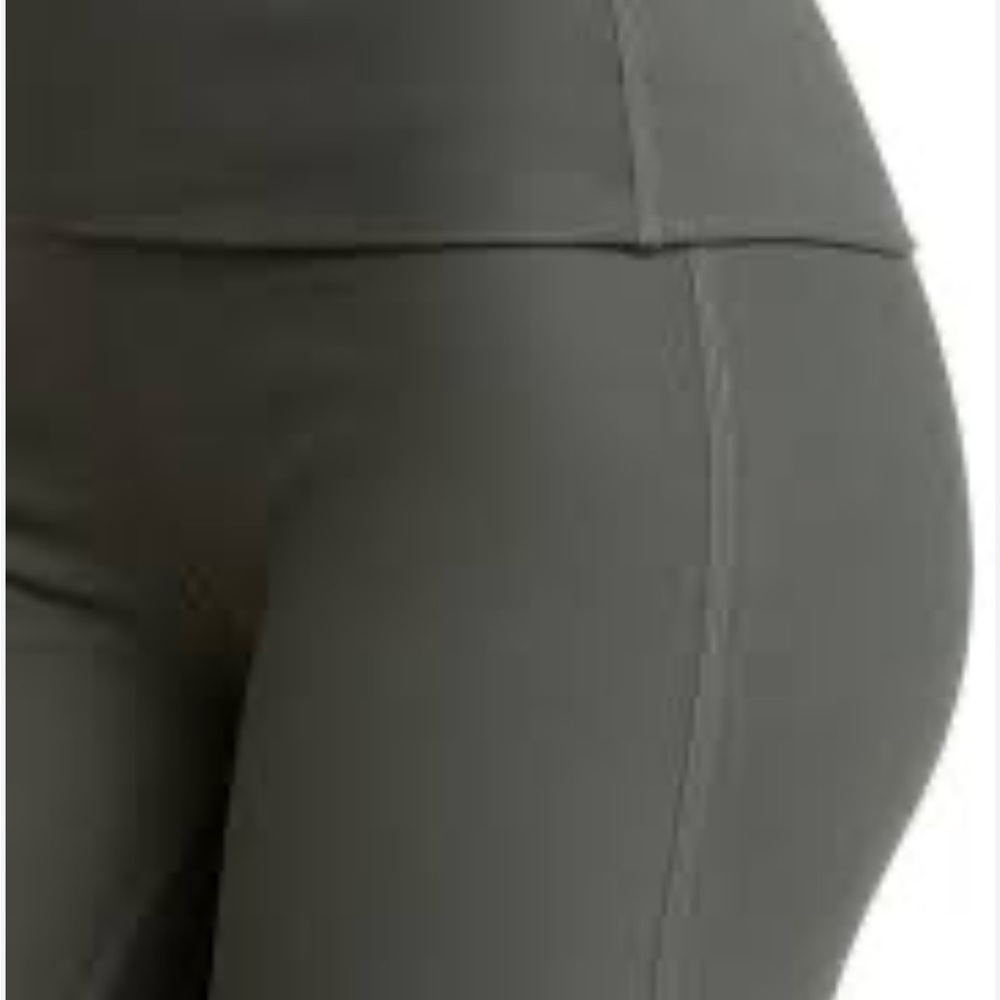 ALO capri high waisted yoga athletic leggings grey‎ size small